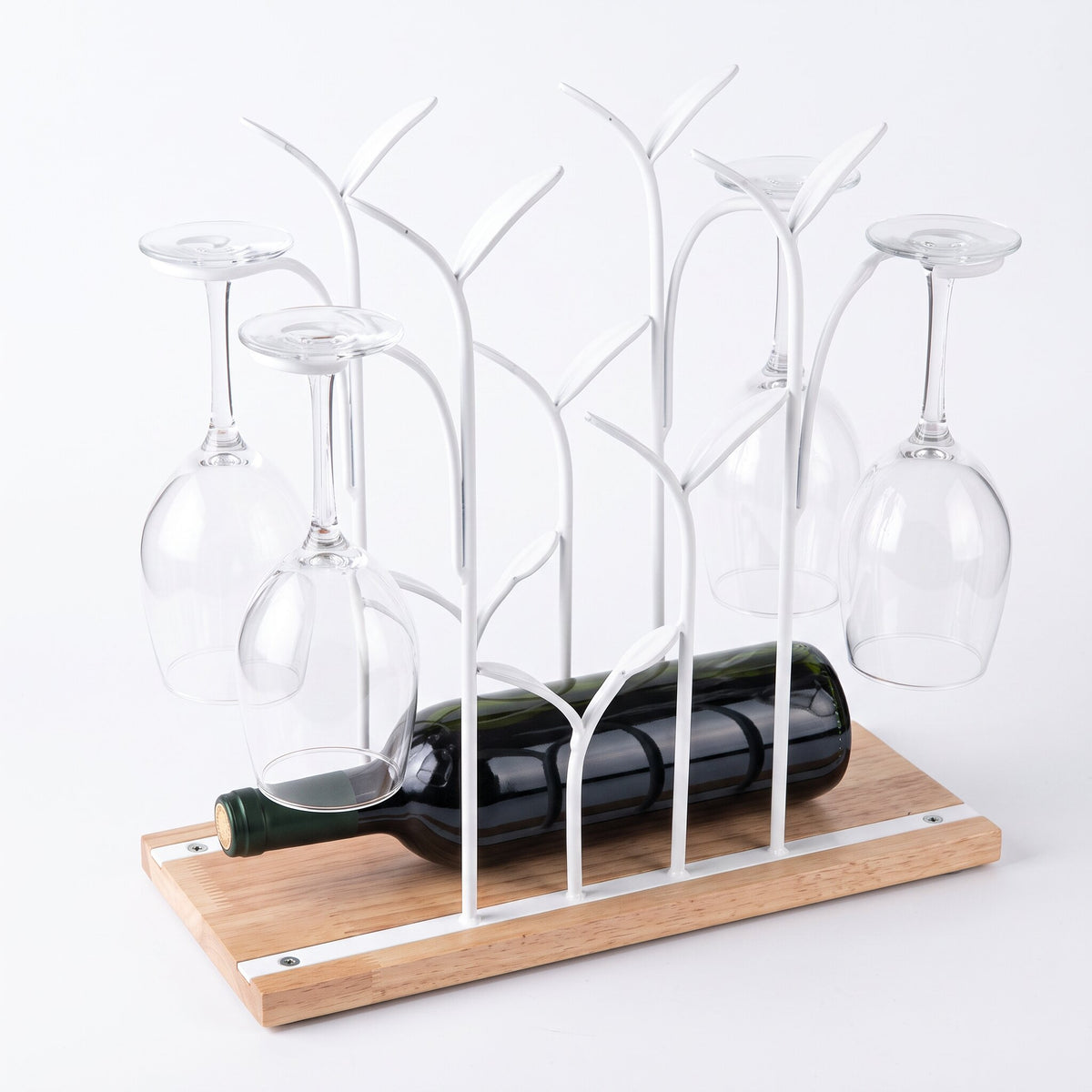 Porte Bouteille de vin et verre - packshot