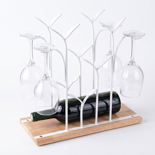Porte Bouteille de vin et verre - packshot