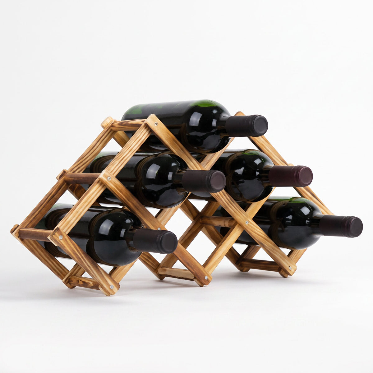 Porte Bouteille de vin en bois - packshot