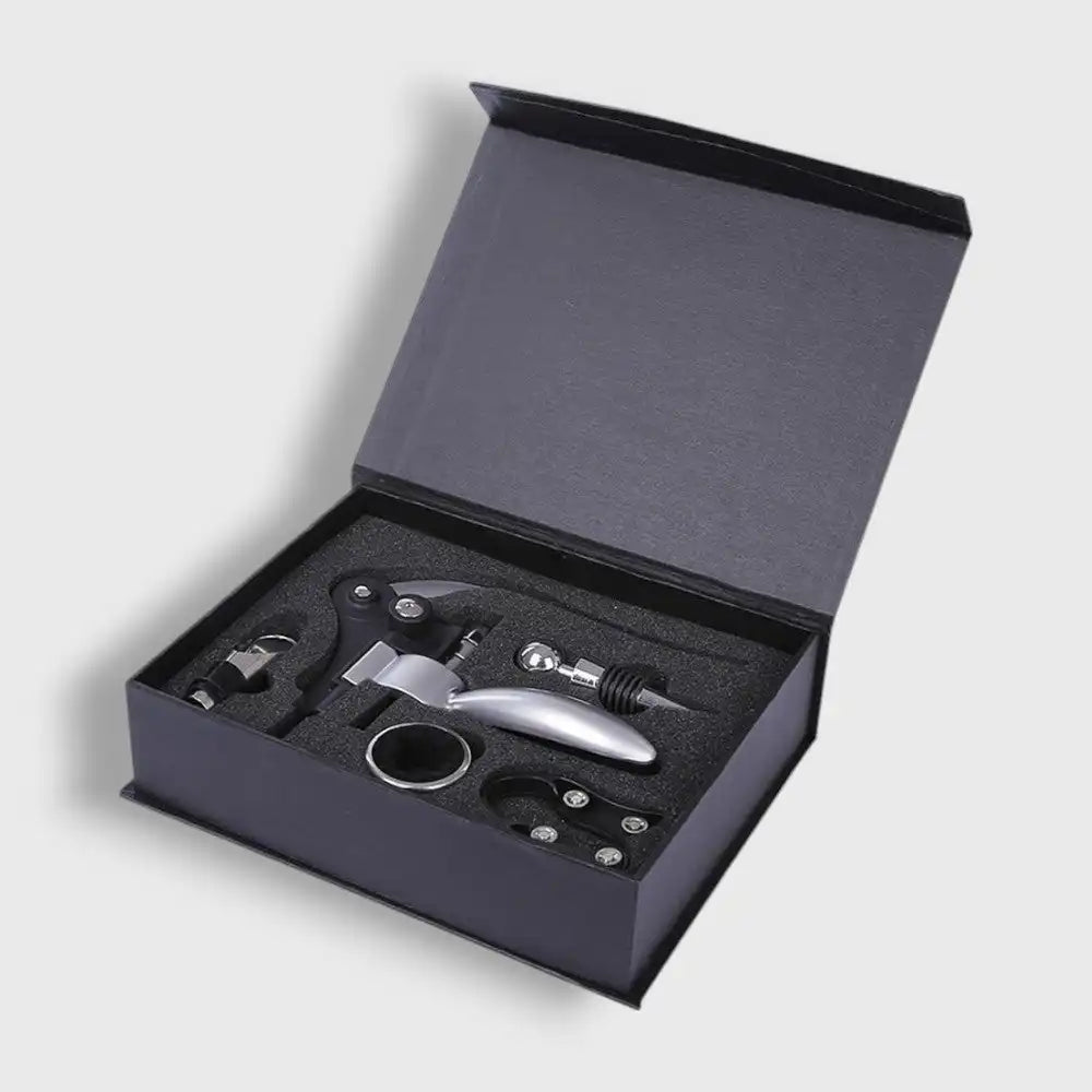 Coffret Noir Tire-bouchon Professionnel