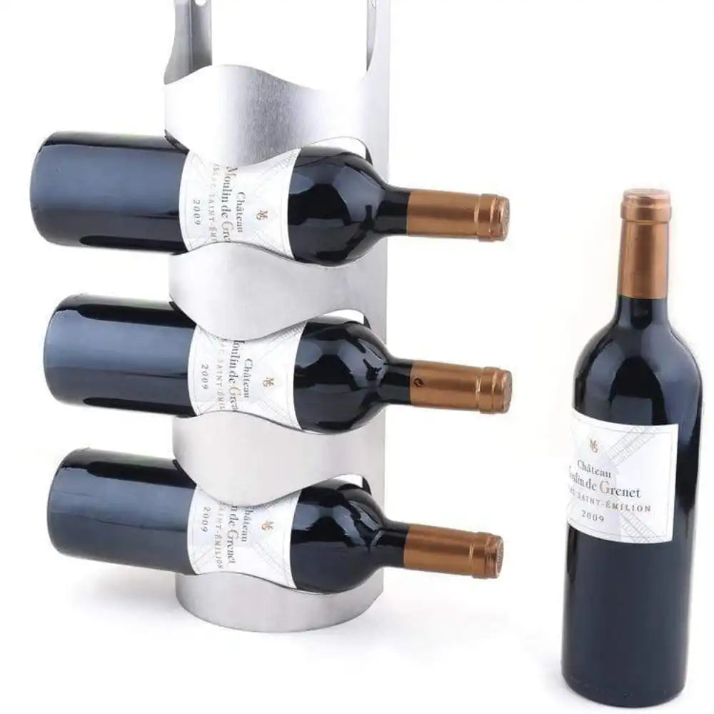 Porte-bouteille de Vin Étagère Métal