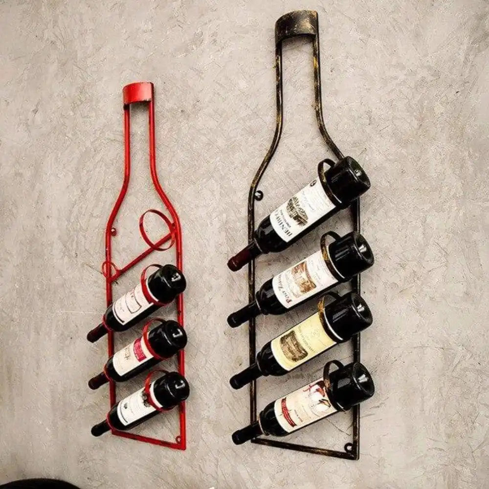 Porte Bouteille Mural Vin