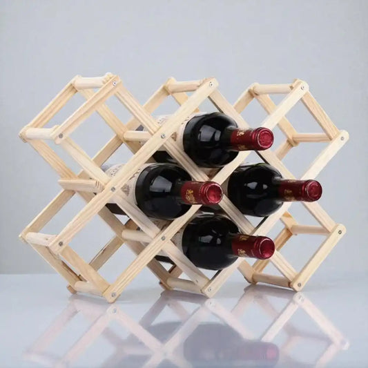 Range bouteille Étagère Bois