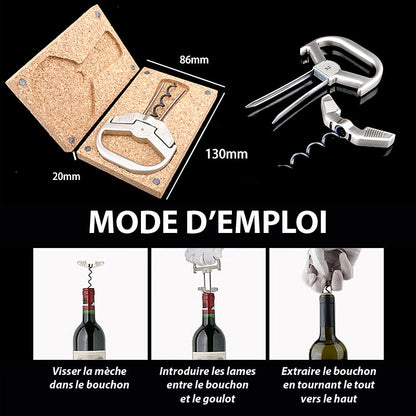 Coffret Tire Bouchon Bi Lame Jisite