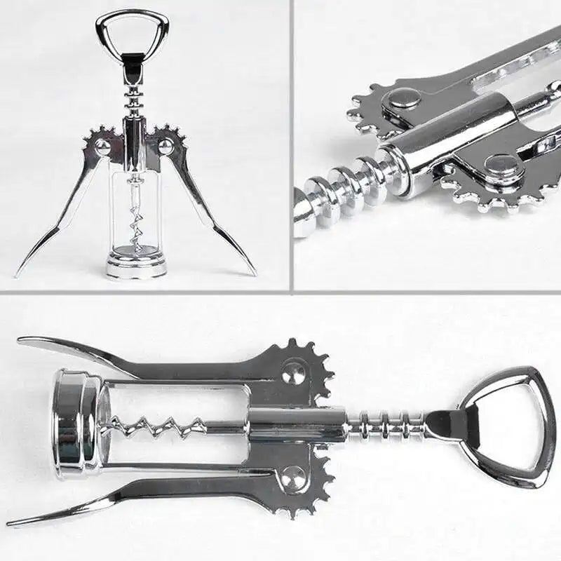 Tire-bouchon Charles de Gaulle Métal Chrome