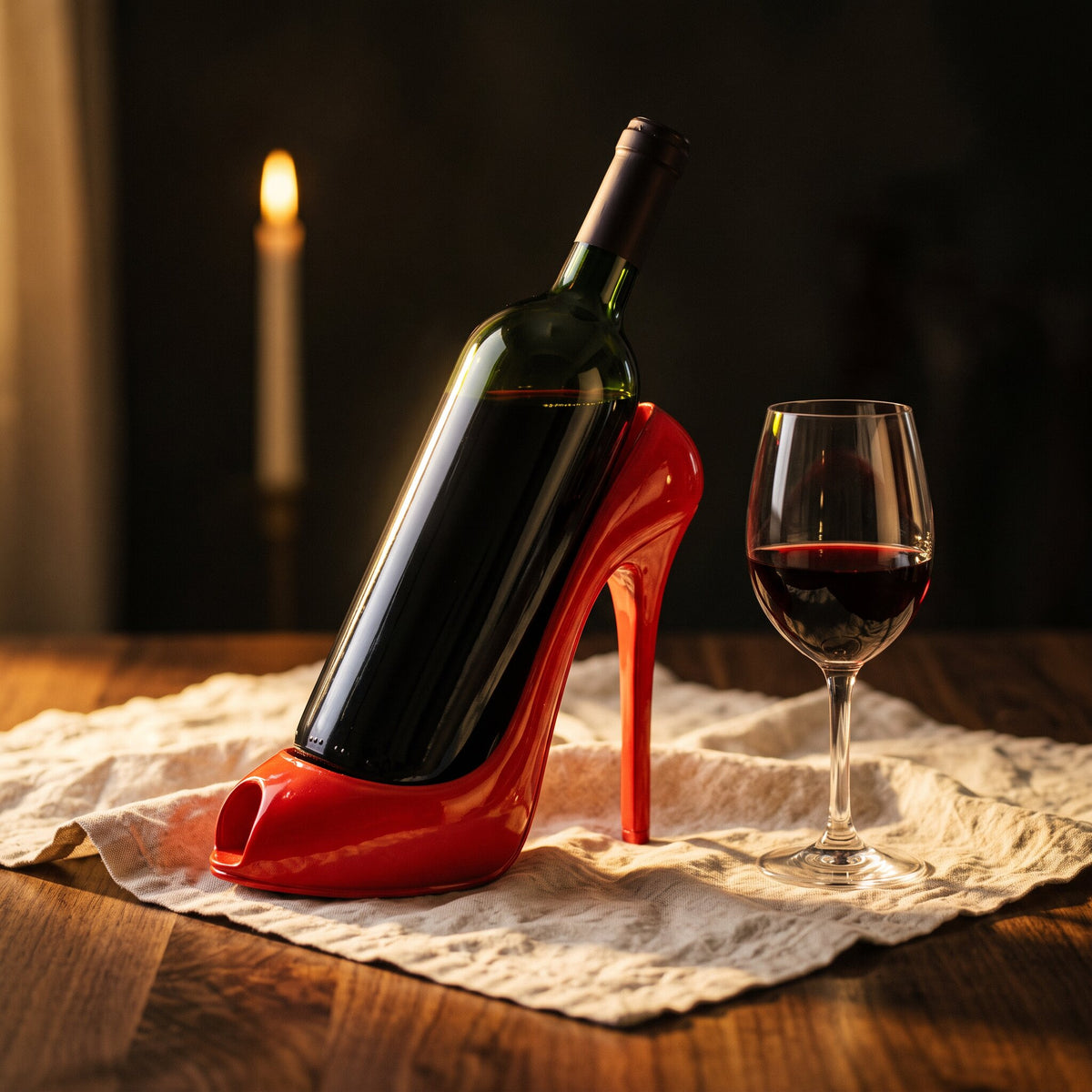 Porte-bouteille de Vin Talon Rouge - ambiance