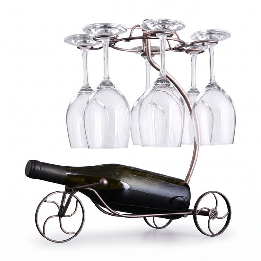 Porte-bouteille de Vin Tricycle Bronze - packshot