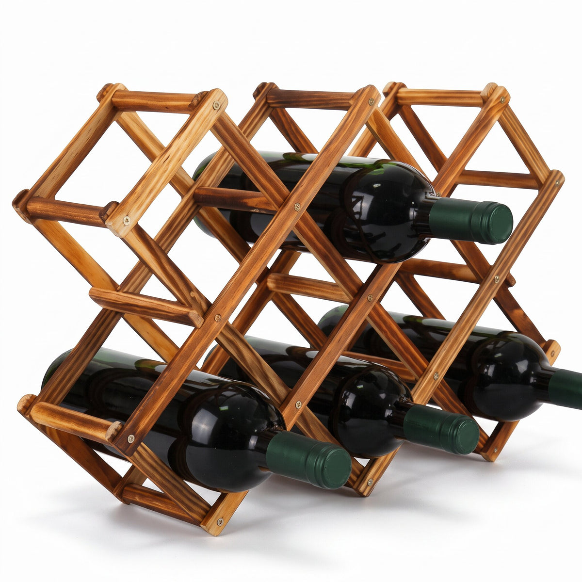 Range bouteille vin bois - packshot
