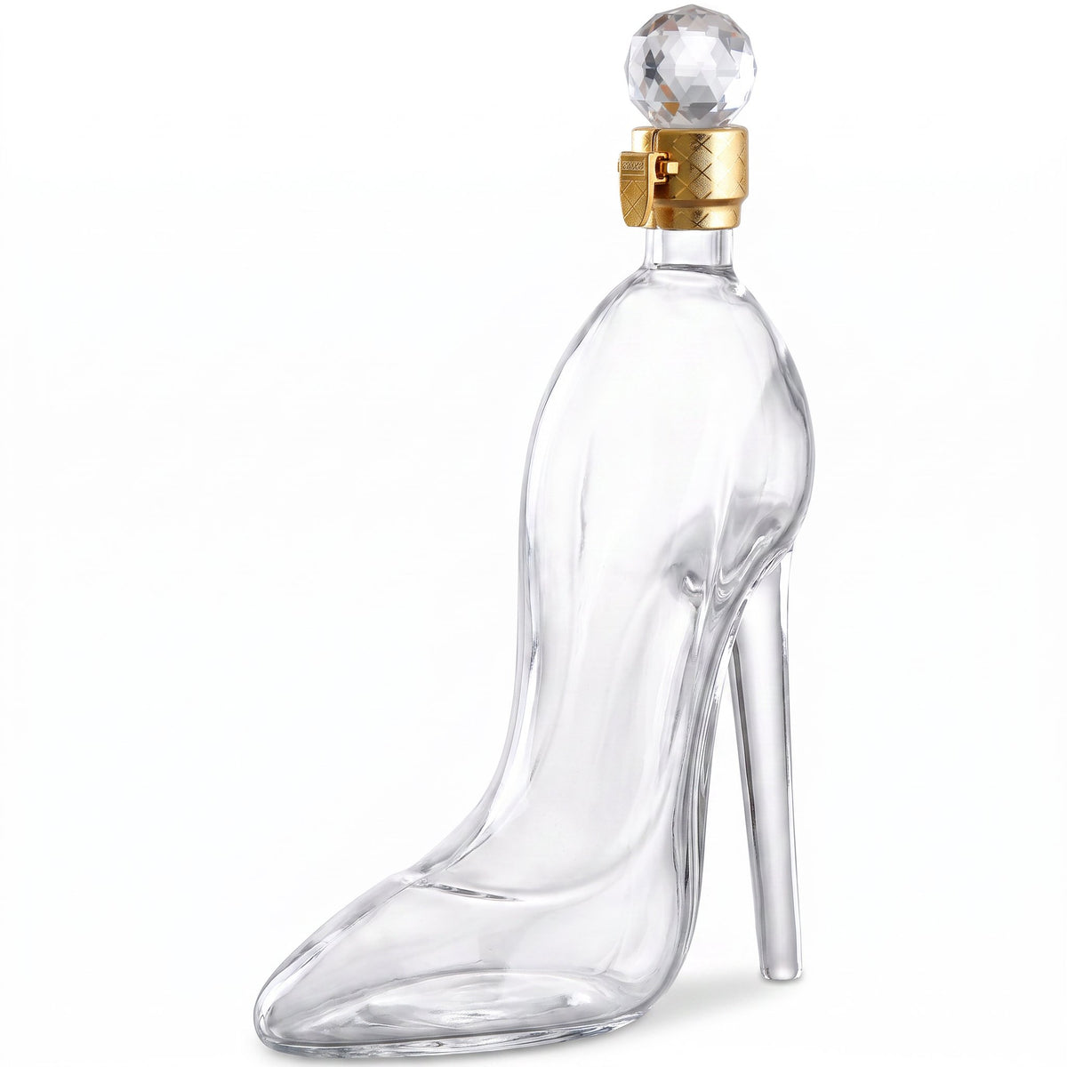 Carafe Talon Aiguille en forme d'escarpin — packshot fond blanc