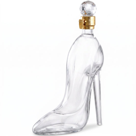 Carafe Talon Aiguille en forme d'escarpin — packshot fond blanc