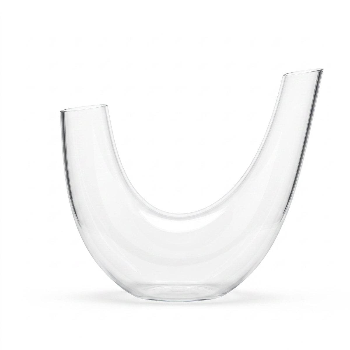 Carafe à décanter Horn en forme de corne — packshot fond blanc