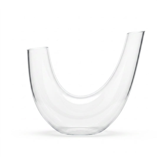 Carafe à décanter Horn en forme de corne — packshot fond blanc