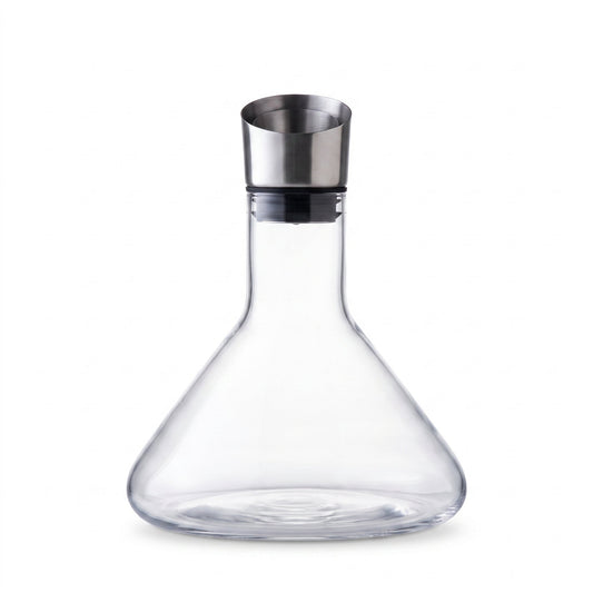 Carafe à décanteur de vin PepperMint — packshot fond blanc