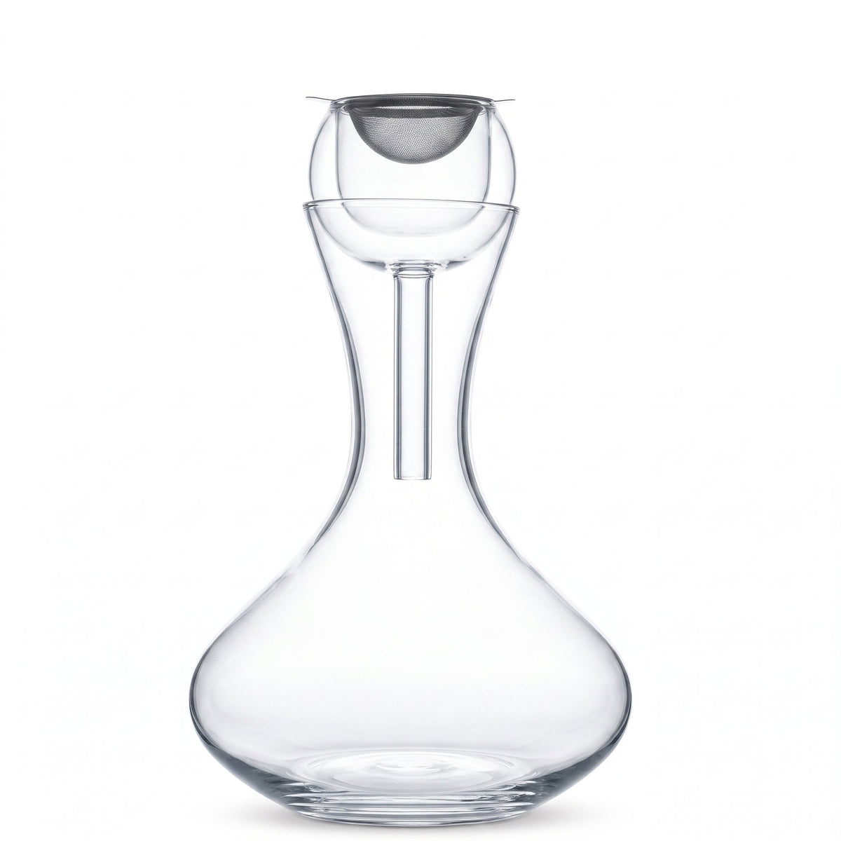 Carafe à décanter avec aérateur Nobily — packshot fond blanc