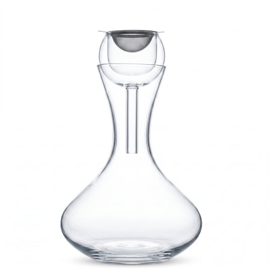 Carafe à décanter avec aérateur Nobily — packshot fond blanc