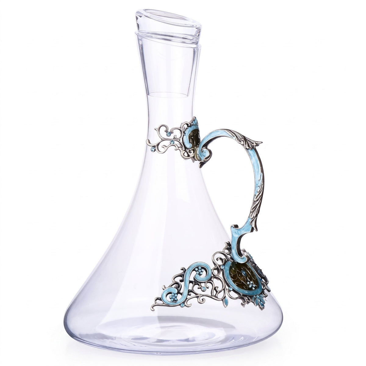 Carafe à décanter Victoria style ancien — packshot fond blanc