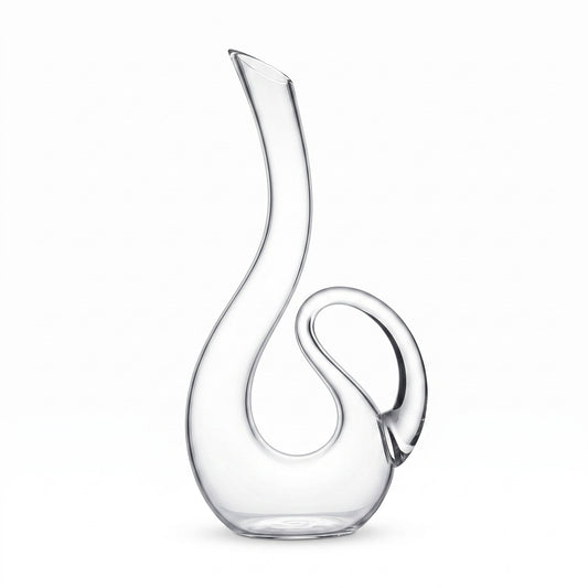 Carafe à décanter Cobra courbée — packshot fond blanc